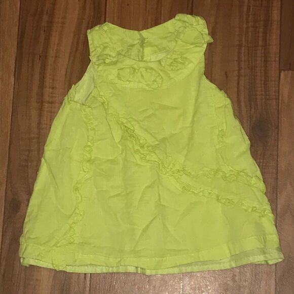 Nicole Miller Lime Green Dress - Picture 2 of 11